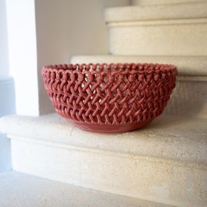 portapane in ceramica smaltata