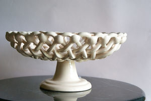 fruttiera in ceramica smaltata