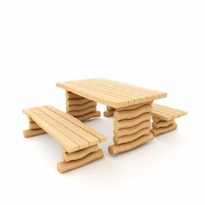 tavolo da picnic contemporaneo