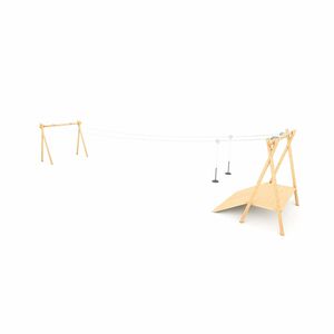 zipline per parco giochi