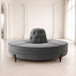 divanetto imbottito contemporaneo