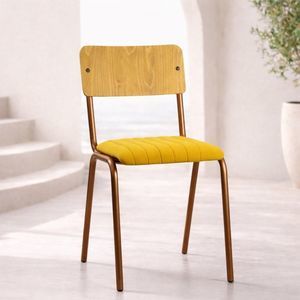 sedia da ristorante design industriale