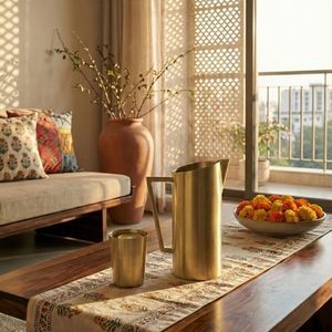 caraffa in ottone