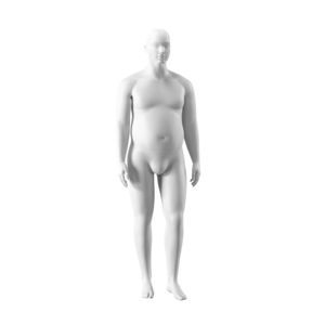 manichino uomo corpulento 1