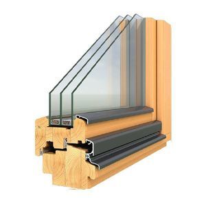 finestra in legno