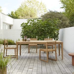 set tavolo e sedia contemporaneo