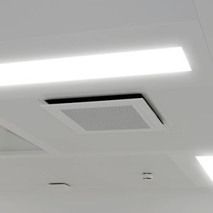 controsoffitto in acciaio galvanizzato
