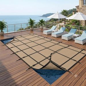 protezione per piscina con occhielli