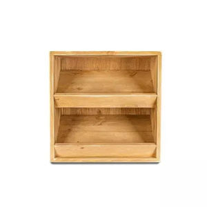 armadietto portabottiglie in legno massiccio