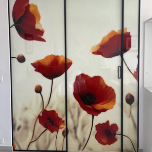 pannello in vetro decorato 1