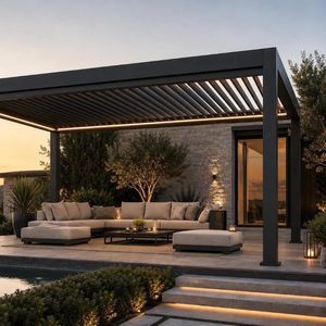pergola a lamelle frangisole
