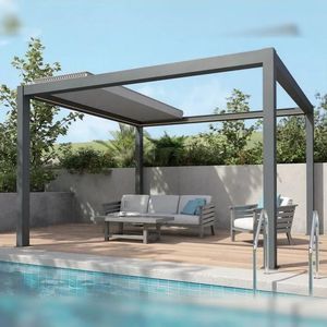 pergola addossata
