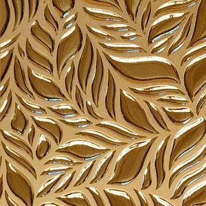 piastrella in ceramica metallizzata