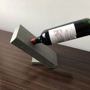 armadietto portabottiglie in plastica riciclata
