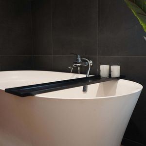 mensola per vasca da bagno in acciaio galvanizzato