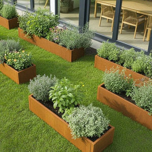 fioriera in corten