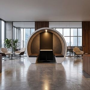 ufficio POD con illuminazione integrata