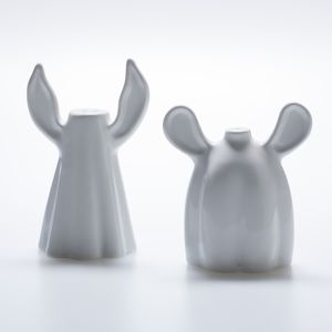 portasale e portapepe in ceramica