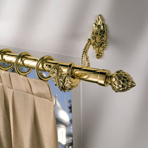 bastone per tende in ottone 1