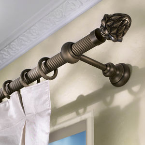 bastone per tende in ottone 1