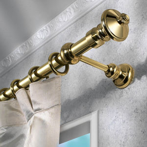 bastone per tende in ottone 1