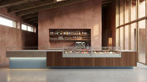 bancone refrigerato per bar