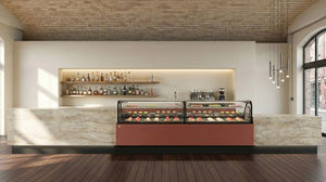 bancone refrigerato per bar