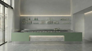 bancone refrigerato per bar