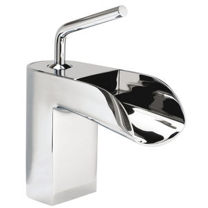 miscelatore per vasca / da bancone / in metallo cromato / da bagno