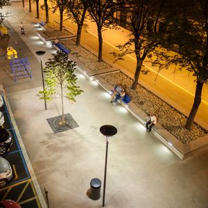 luce da incasso a muro / LED / tonda / quadrata