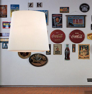 lampada a sospensione / moderna / in polietilene / da interno