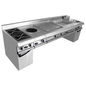 cucina professionale in acciaio inox