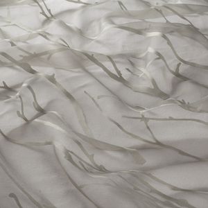 tendina voile con motivi naturali