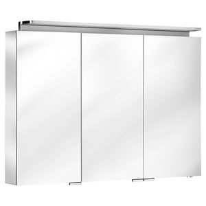 mobile pensile per bagno con specchio contemporanea
