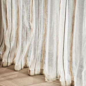 tendina voile a righe