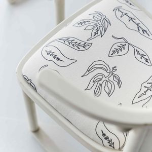 tessuto da tappezzeria / per tende / con motivi naturali / in lino