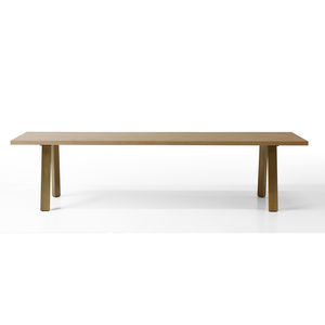 tavolo moderno / in legno / rettangolare / di Piero Lissoni