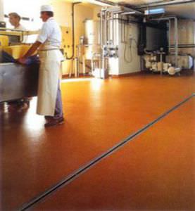 pavimentazione in resina epossidica / industriale / per cucina professionale / aspetto quarzite