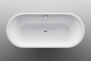 vasca da bagno ovale