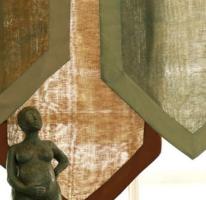 tendina voile a tinta unita / in lino / lavabile / personalizzabile
