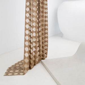 tendina voile con motivi geometrici