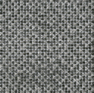 mosaico da interno / da parete / in metallo / lucido