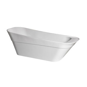 vasca da bagno asimmetrica