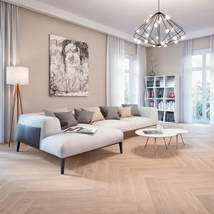 parquet multistrato / da incollare / flottante / in quercia