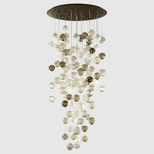 lampadario moderno / in vetro soffiato / in vetro di Murano / LED