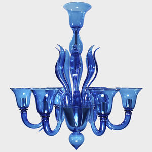 lampadario classico / in vetro soffiato / in vetro di Murano / LED