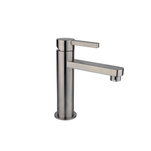 miscelatore per lavabo / in acciaio inox / da bagno / 1 foro