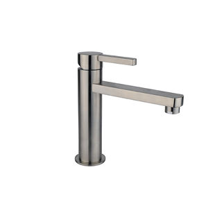 miscelatore per lavabo / in acciaio inox / da bagno / 1 foro