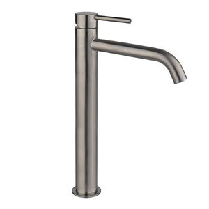 miscelatore per lavabo / in acciaio inox / da bagno / 1 foro