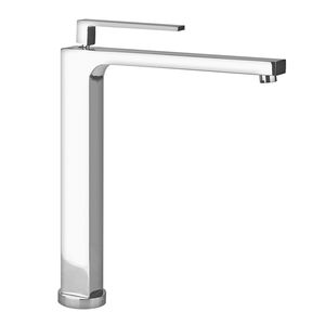 miscelatore per lavabo / in metallo cromato / da bagno / 1 foro